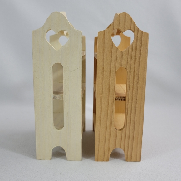 (2) Wooden Dollhouse Bookcase Shelf - Picture 5 of 11